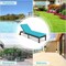 Patio Chaise Lounge Chair Outdoor Rattan Lounger Recliner Chair